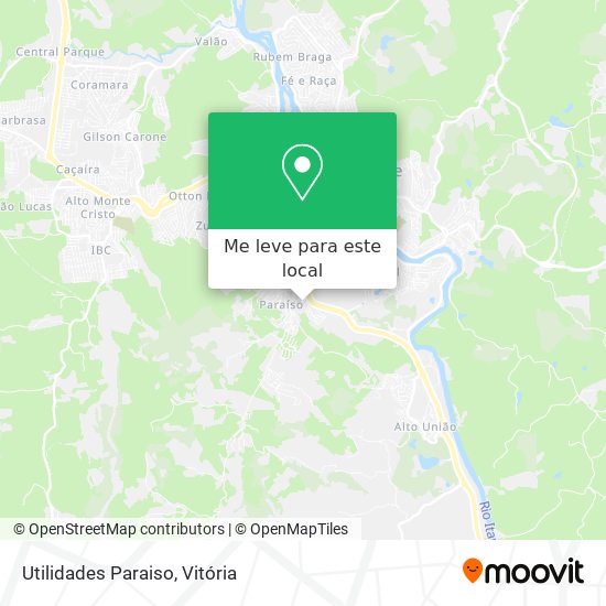 Utilidades Paraiso mapa