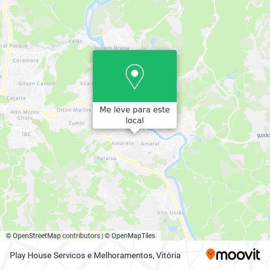 Play House Servicos e Melhoramentos mapa