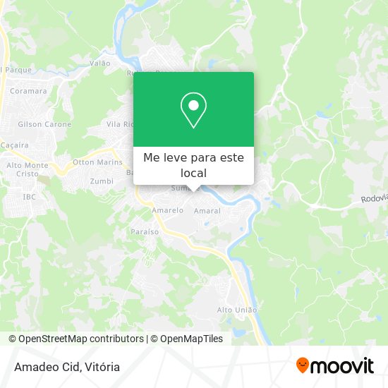 Amadeo Cid mapa