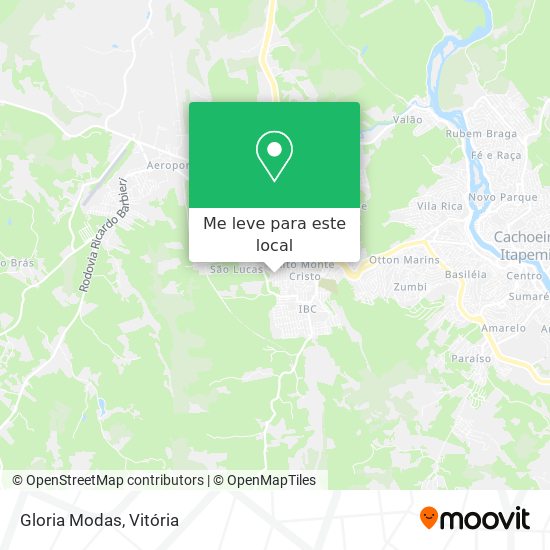 Gloria Modas mapa