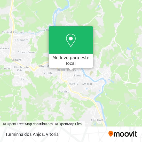 Turminha dos Anjos mapa