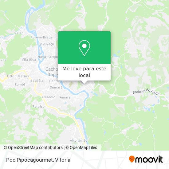 Poc Pipocagourmet mapa