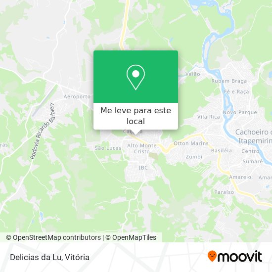 Delicias da Lu mapa
