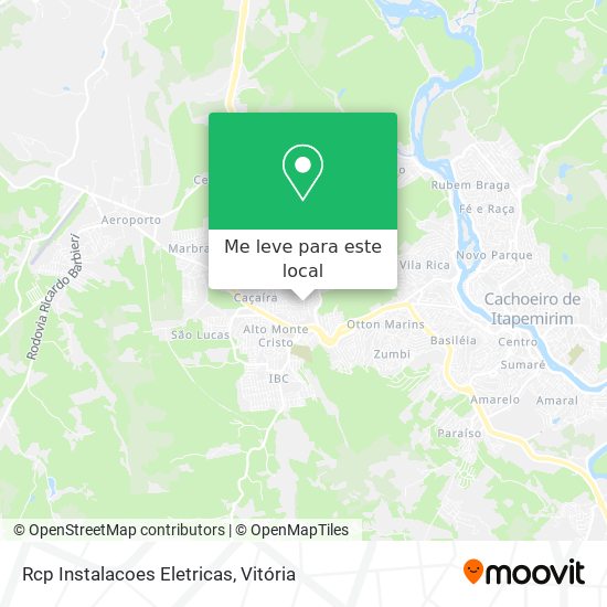 Rcp Instalacoes Eletricas mapa