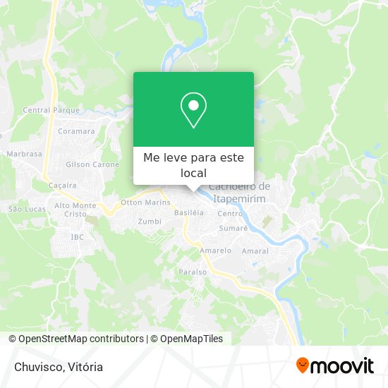 Chuvisco mapa