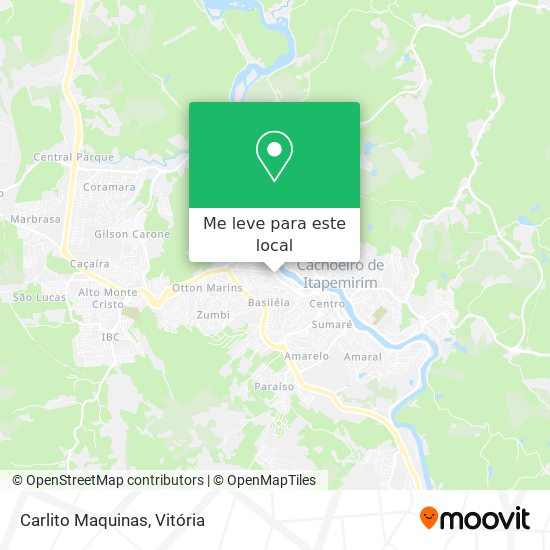Carlito Maquinas mapa