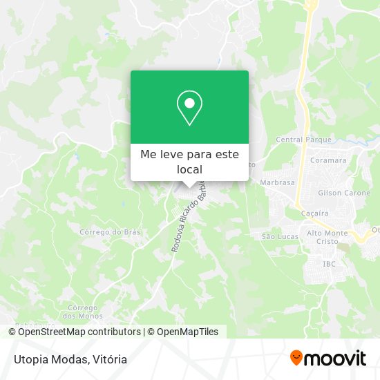 Utopia Modas mapa