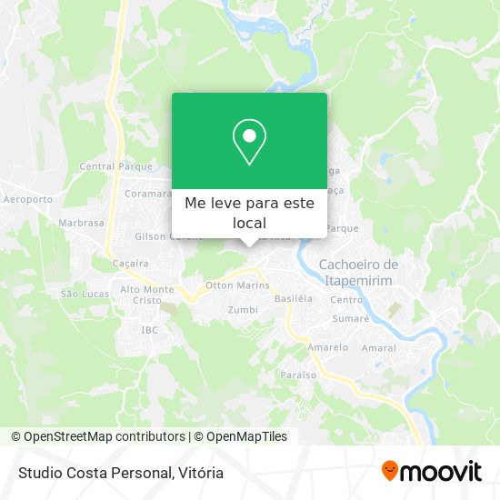 Studio Costa Personal mapa