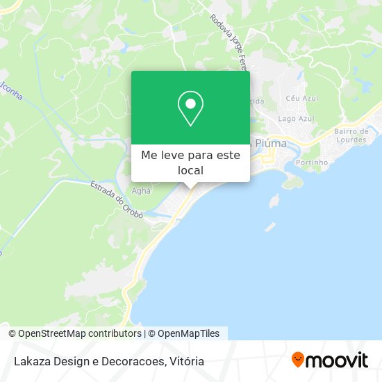 Lakaza Design e Decoracoes mapa
