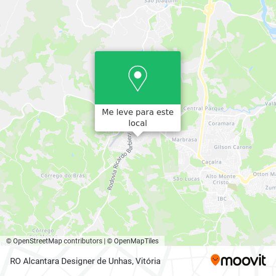 RO Alcantara Designer de Unhas mapa