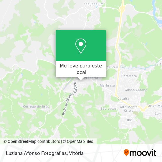 Luziana Afonso Fotografias mapa