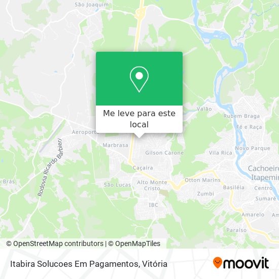 Itabira Solucoes Em Pagamentos mapa