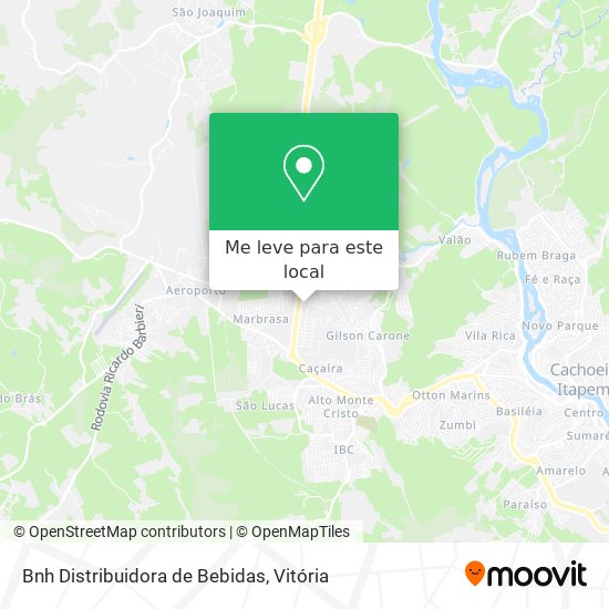 Bnh Distribuidora de Bebidas mapa