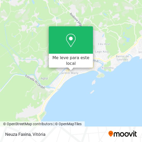 Neuza Faxina mapa