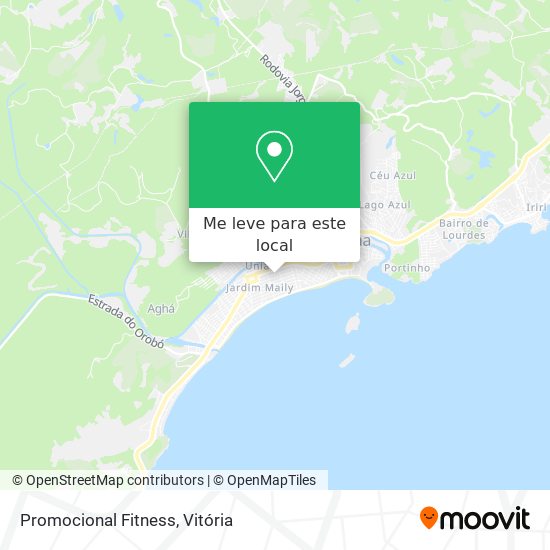 Promocional Fitness mapa
