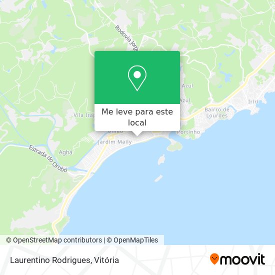 Laurentino Rodrigues mapa