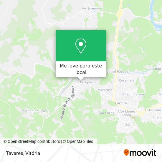 Tavares mapa