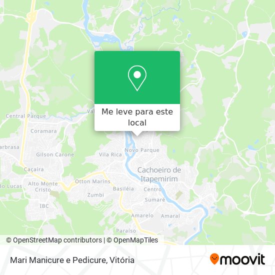 Mari Manicure e Pedicure mapa