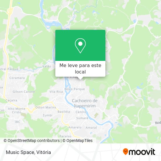 Music Space mapa