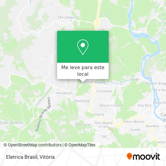 Eletrica Brasil mapa