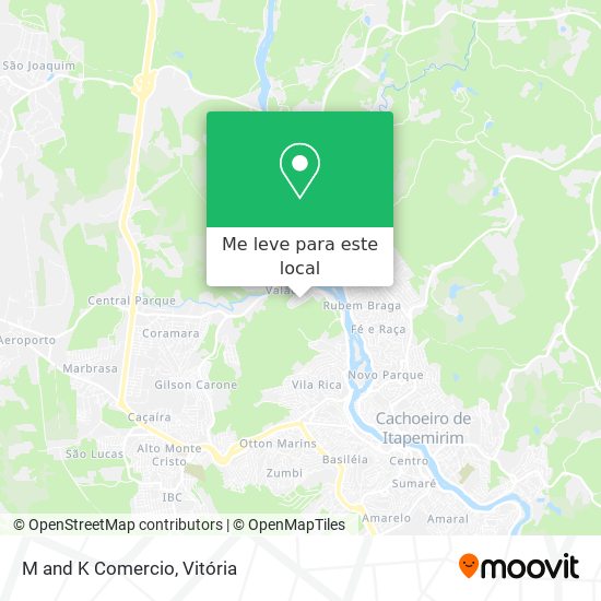 M and K Comercio mapa