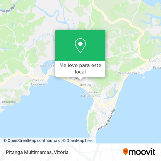 Pitanga Multimarcas mapa