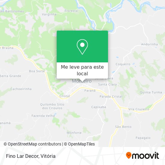Fino Lar Decor mapa