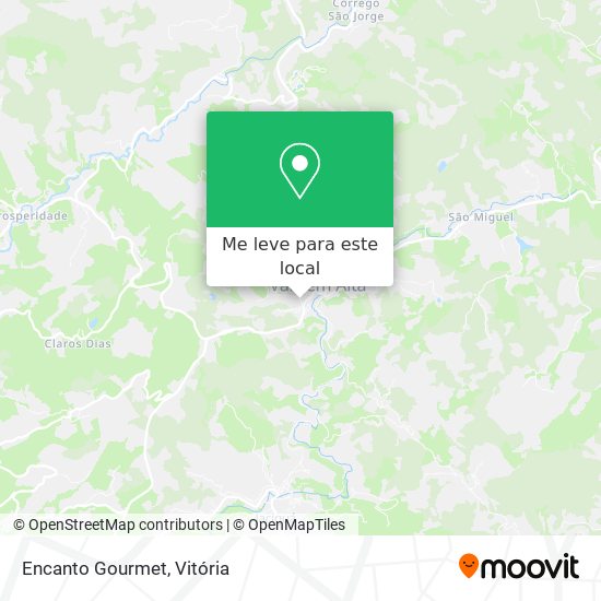 Encanto Gourmet mapa