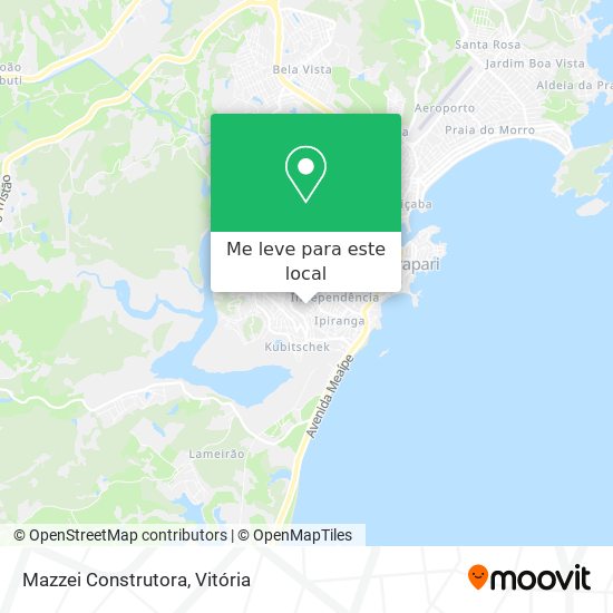 Mazzei Construtora mapa