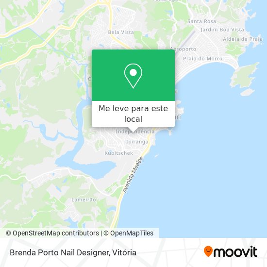 Brenda Porto Nail Designer mapa