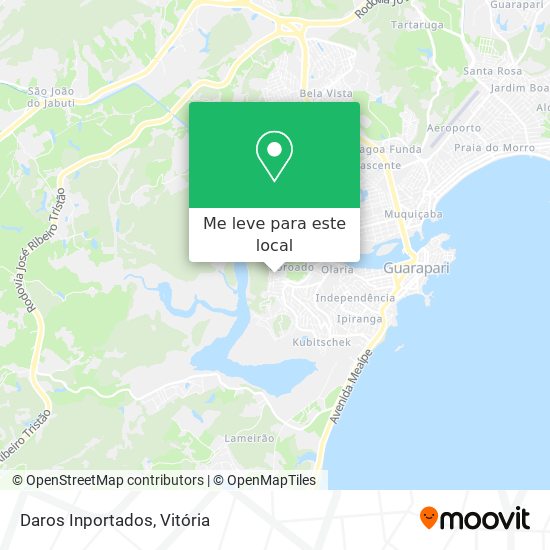 Daros Inportados mapa
