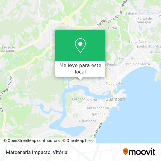 Marcenaria Impacto mapa