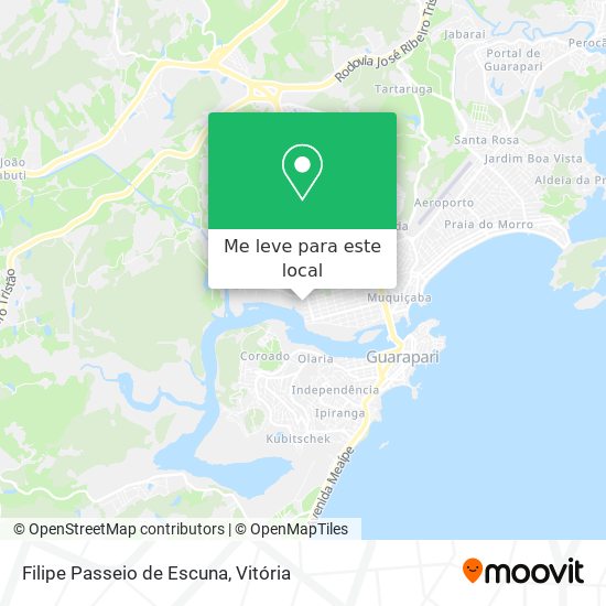 Filipe Passeio de Escuna mapa
