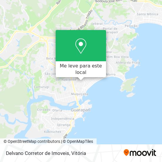 Delvano Corretor de Imoveis mapa