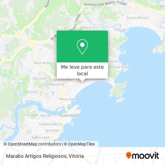 Marabo Artigos Religiosos mapa