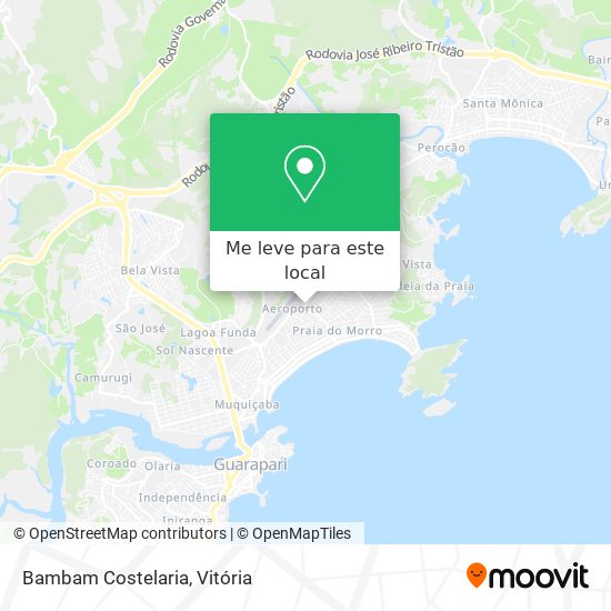 Bambam Costelaria mapa