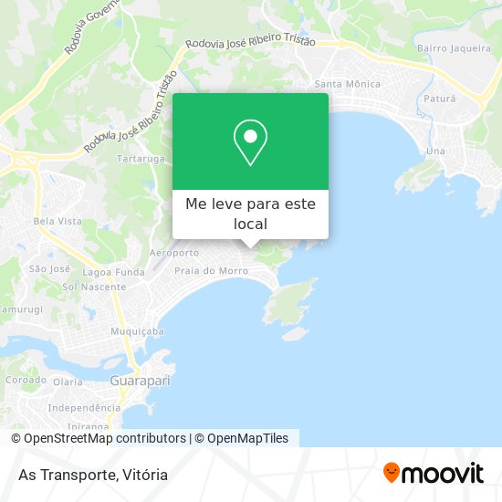 As Transporte mapa
