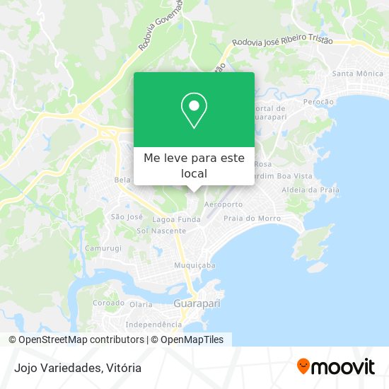 Jojo Variedades mapa