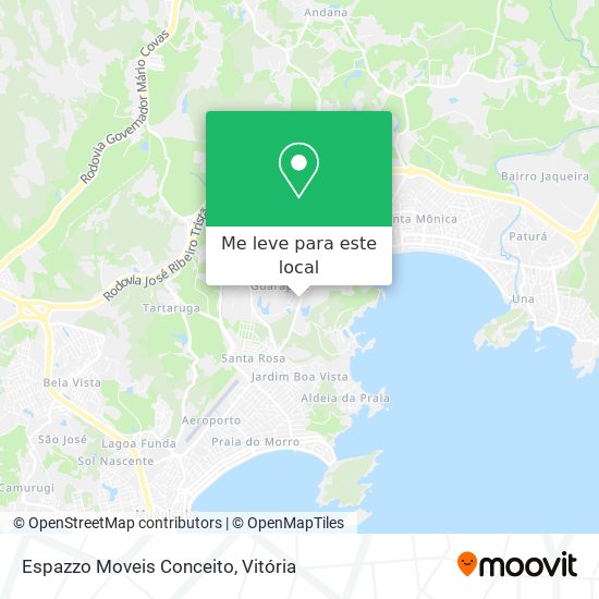 Espazzo Moveis Conceito mapa