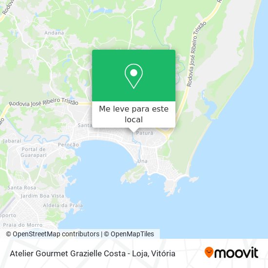 Atelier Gourmet Grazielle Costa - Loja mapa