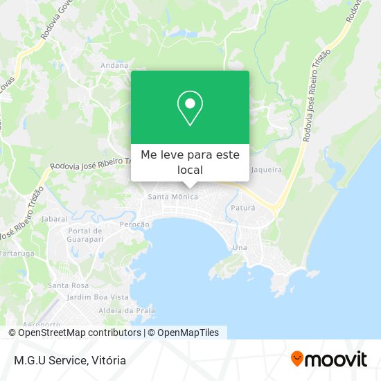 M.G.U Service mapa