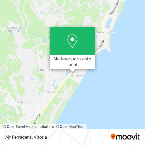 Ajr Ferragens mapa