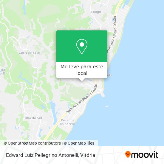 Edward Luiz Pellegrino Antonelli mapa