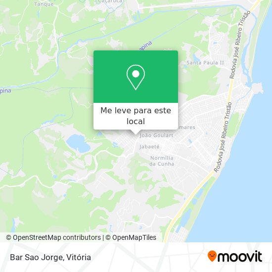 Bar Sao Jorge mapa