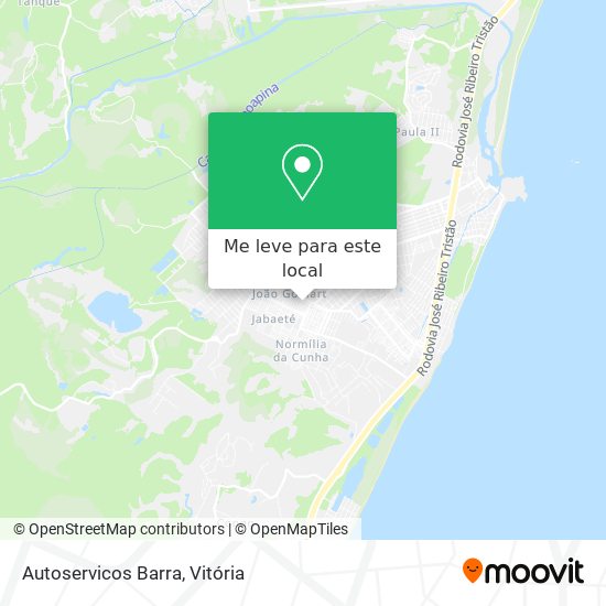 Autoservicos Barra mapa