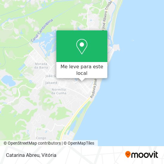 Catarina Abreu mapa