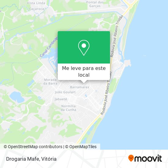 Drogaria Mafe mapa