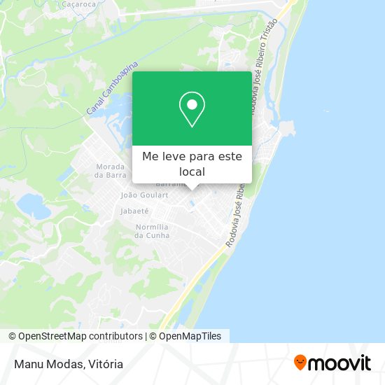 Manu Modas mapa