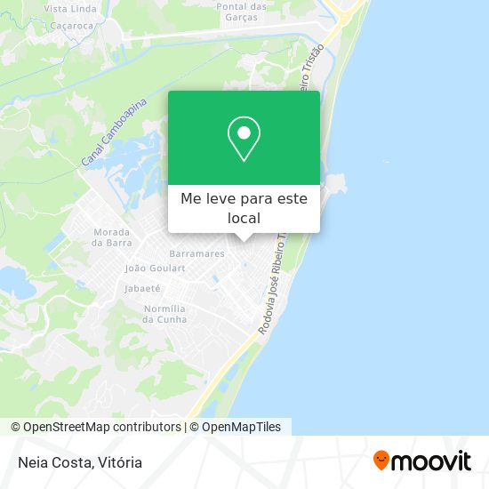 Neia Costa mapa