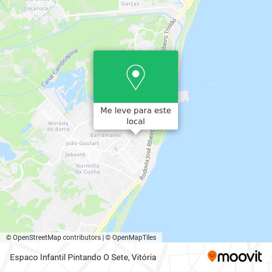 Espaco Infantil Pintando O Sete mapa
